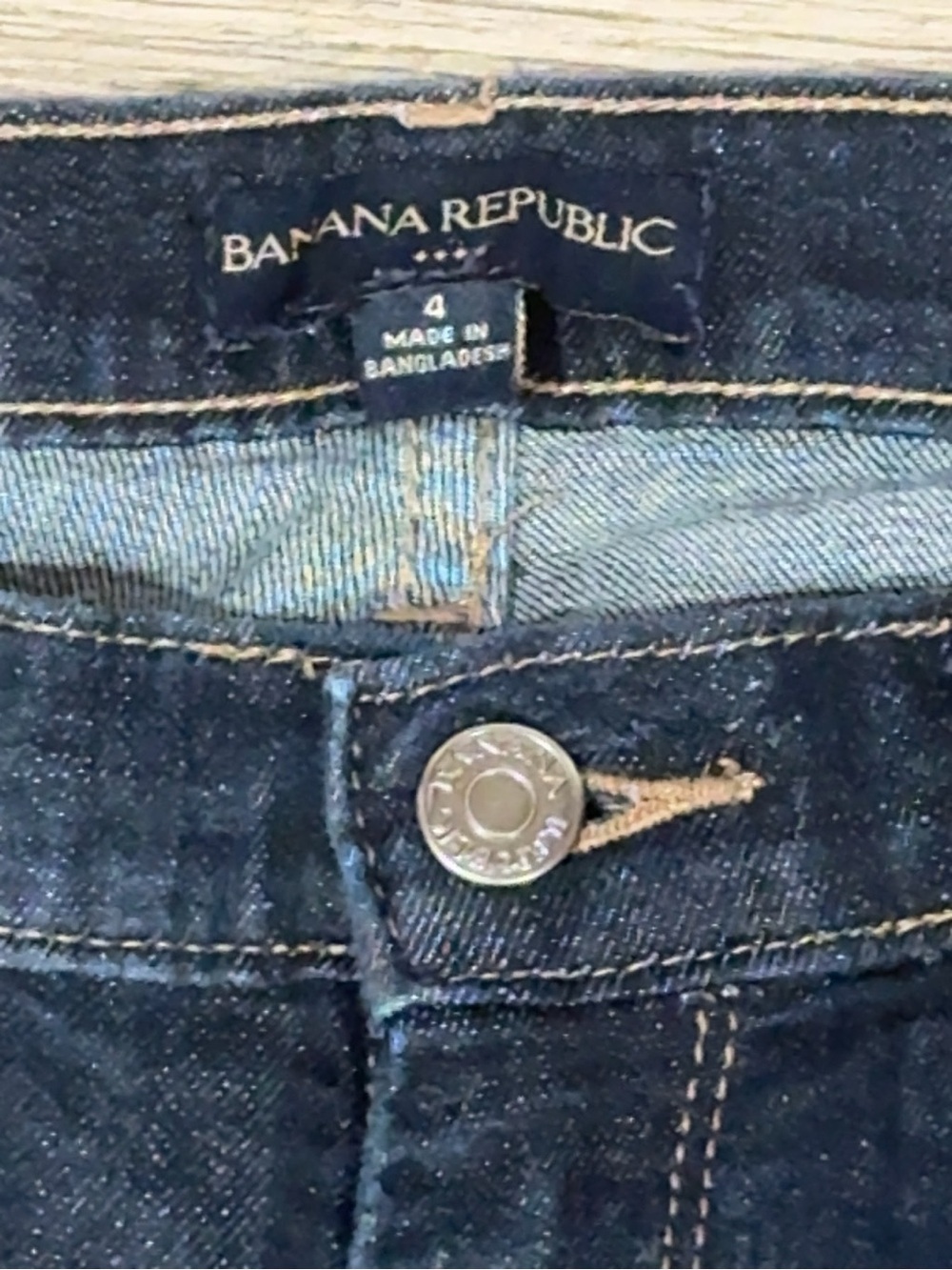 Banana Republic Dark Blue High-Rise Flare Jeans - Women - Picture 5 of 8